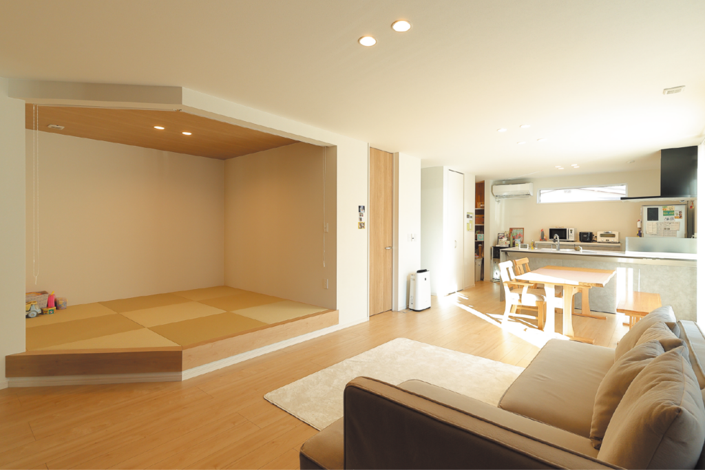 広々25帖のリビングと家事ラク動線 家族にぴったりの平屋の暮らし