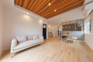 限られたスペースの中で、暮らしやすさとデザイン性を重視